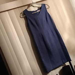 NWOT 9 & CO suit separates blue dress, size 6